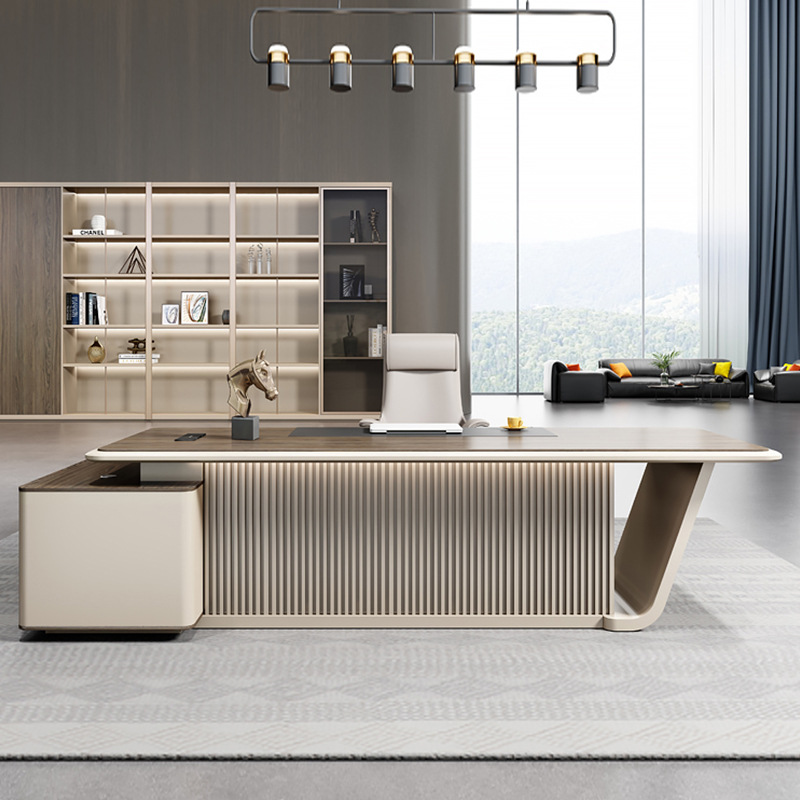 办公家具 简约现代主管桌大班台总裁经理桌老板 办公家具 简约现代主管桌大班台总裁经理桌老板