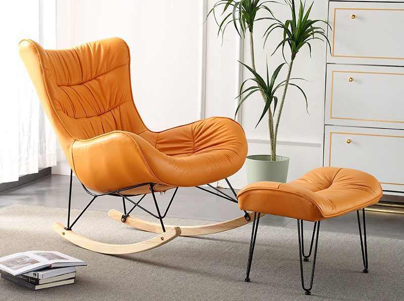 北欧摇椅躺椅 休闲阳台客厅单人沙发轻奢懒人摇摇椅 北欧摇椅躺椅 休闲阳台客厅单人沙发轻奢懒人摇摇椅